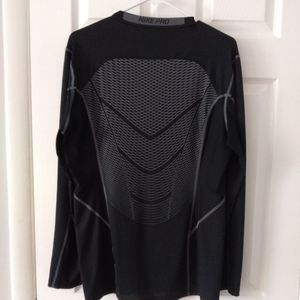 Black Nike Pro Dri-Fit Mens Long Sleeved Top